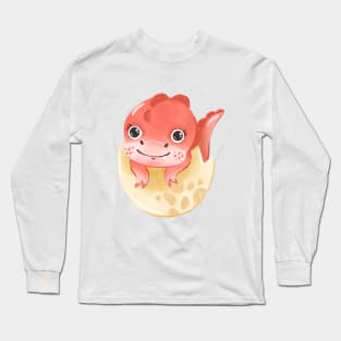 Cartoon cute dinosaur Long Sleeve T-Shirt